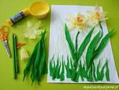 Znalezione obrazy dla zapytania wiosenne kwiaty wykonanie dla 3 latków